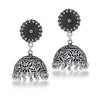 Oxidised Silver Plated Handmade Jhumka Earrings