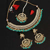 Teal Color Necklace Set