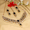 Black Color Necklace Set