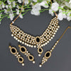 Black Color Necklace Set