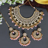 Pink Color Necklace Set