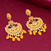 Yellow Grams Color Earrings